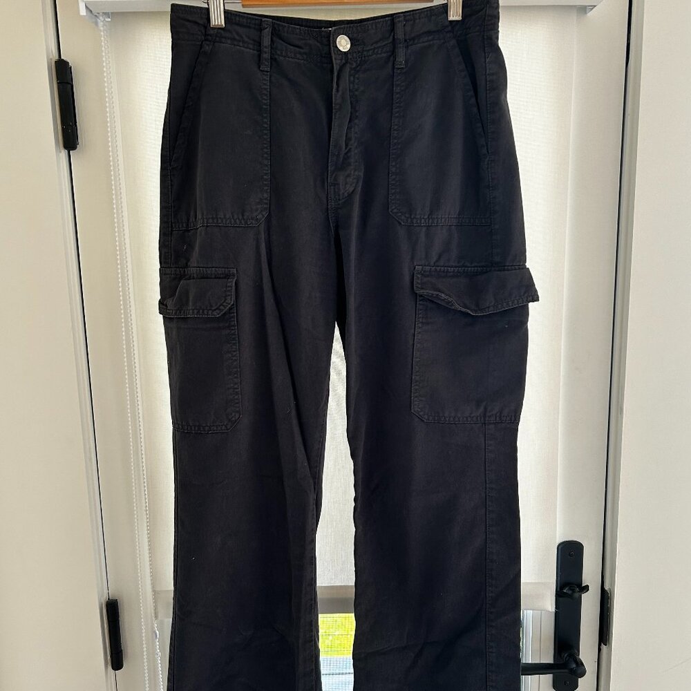 Zara navy cargo pants
